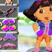 Dora The Winter Explorer Dressup