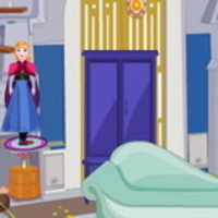 Frozen Ice Castle Dollhouse