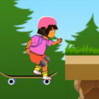 Dora Skateboarding