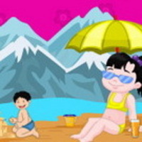 Summer Dollhouse Decor