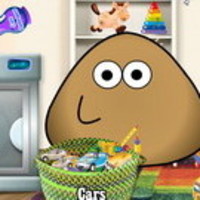 Pou washing toys