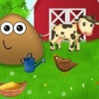 Pou at the Farm