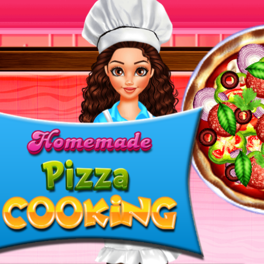 Homemade Pizza Cooking