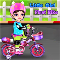 Little Girl First Bike