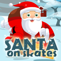 Santa On Skates