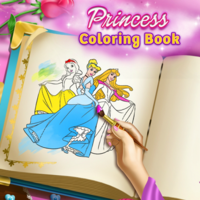 Princess Coloring Book