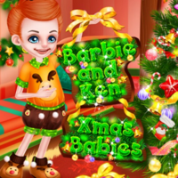 Barbie And Ken Xmas Babies