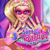 Super Barbie Power Nails