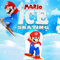 Mario Ice Skating