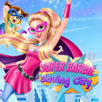 Super Barbie Saving City
