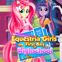 Equestria Girls First Day At School
