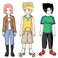 Naruto Character Dress Up