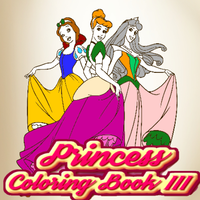 Princess Coloring Book 3