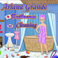 Ariana Grande: Bathroom Cleaning