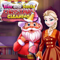Elsa And Santa: Christmas Cleaning