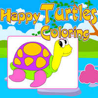 Happy Turtles Coloring