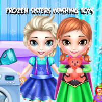 Frozen Sisters: Washing Toys