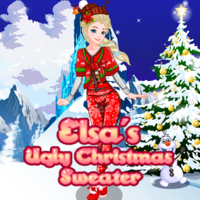 Elsa's Ugly Christmas Sweater