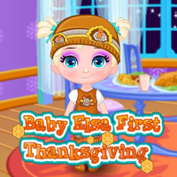 Baby Elsa: First Thanksgiving