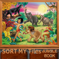 Sort My Tiles: Jungle Book