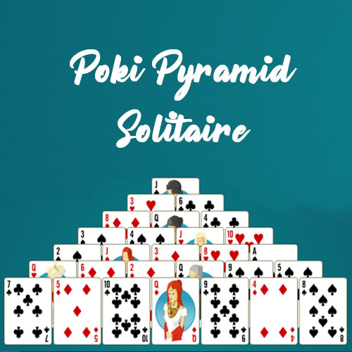Poki Pyramid Solitaire