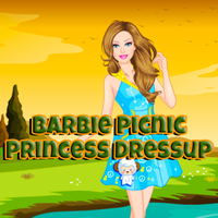 Barbie Picnic Princess Dressup