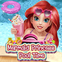 Mermaid Princess Pool Time