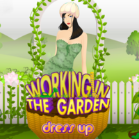 Working In The Garden dress up