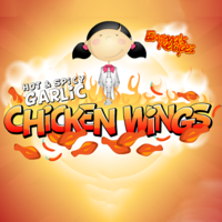 Emma's Recipes Hot & Spicy Garlic Wings