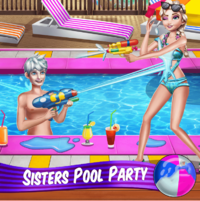 Sisters Pool Party
