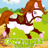 Cute Horse Dressup