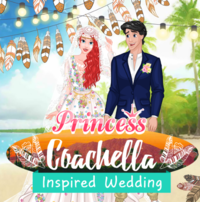 Princess Coachella Inspired Wedding