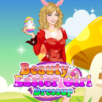 Beauty Easter Girl Dressup