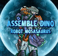 Assembel Dino Robot Mosasaurus