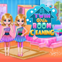Twin Girls Room Cleaning