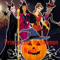 Princesses Halloween Night