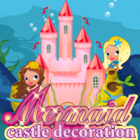Mermaid Castle Decoration
