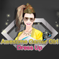Awesome Gamer Girl Dress Up