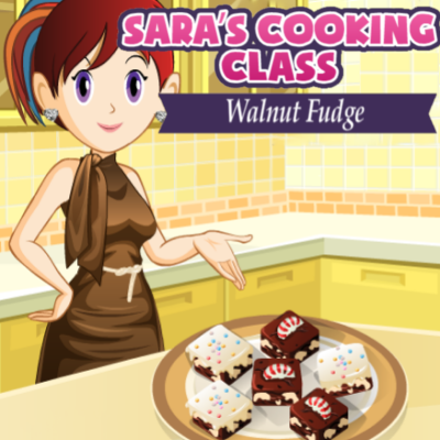 Sara's Cooking Class Walnut Fudge