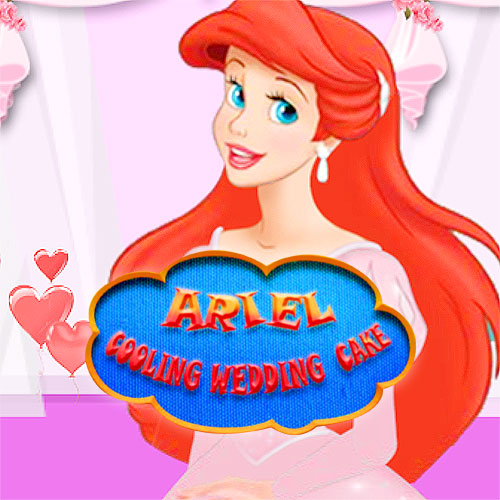 Ariel Cooking Wedding Cake