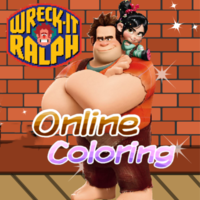 Wreck It Ralph Online Coloring