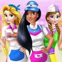 Super Market Cashier Girl