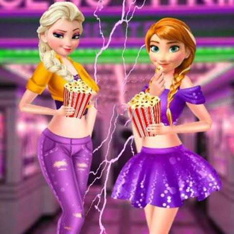 Ellie And Annie Movie Night
