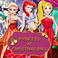 Princess At Christmas Ball