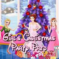 Girls Christmas Party Prep