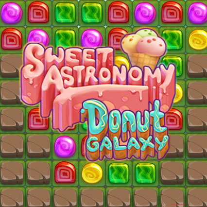 Sweet Astronomy Donut Galaxy