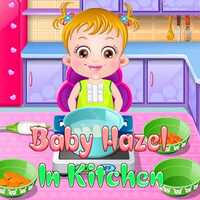 Baby Hazel In Kitchen