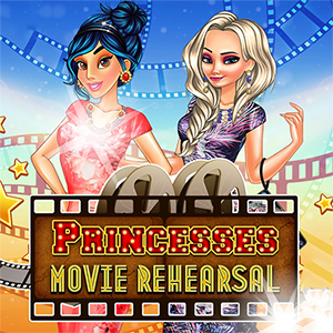 Princesses Movie Rehearsal