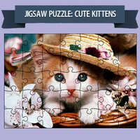 Jigsaw Puzzle Cute Kittens