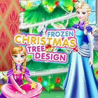 Frozen Christmas Tree Design